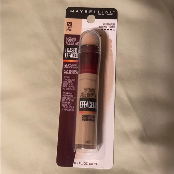 maybelline age rewind concealer 120 light